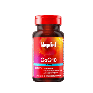 Megared CoQ10 100mg Front Bottle Packshot